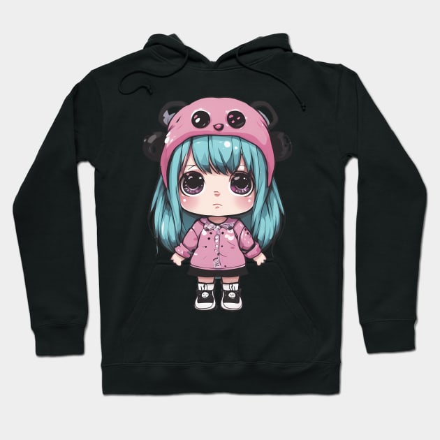 Tiny Kawaii Diva Hoodie by animegirlnft